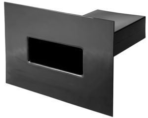 Scupper Overflow (E2) Black 200×75